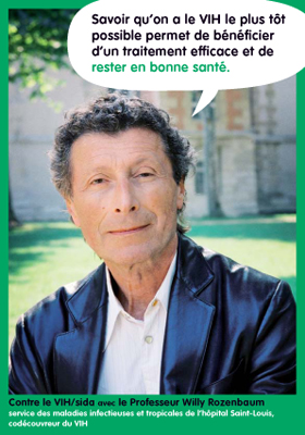 Contre le VIH/Sida avec le Professeur Willy Rosenbaum