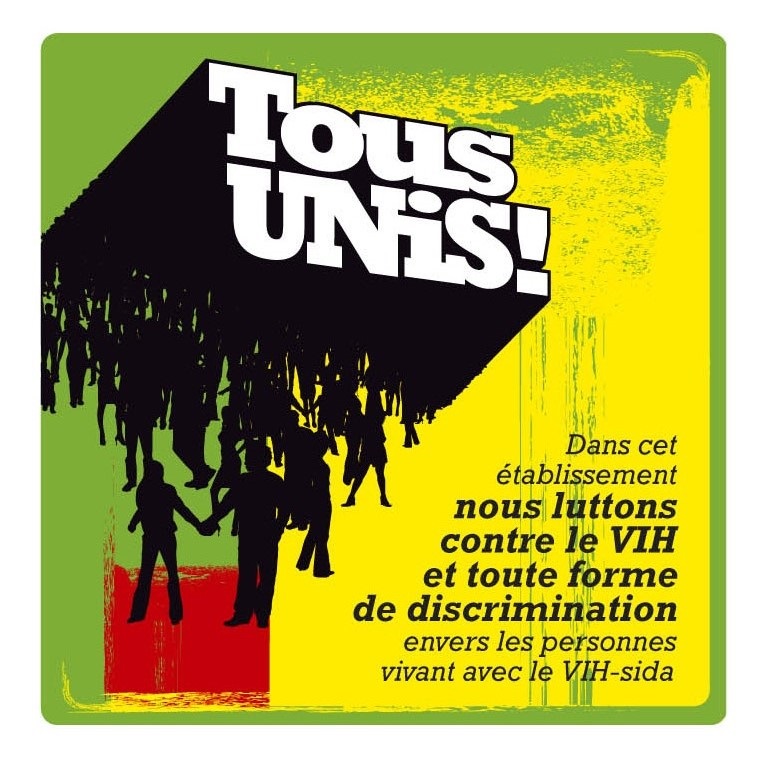 Sticker TOUS UNIS